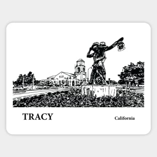 Tracy California Sticker